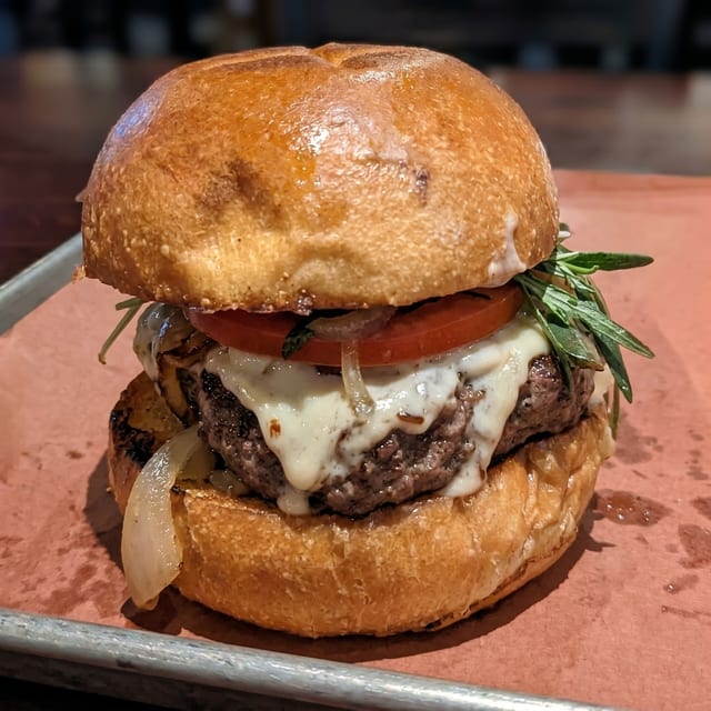 North Shore Kobe Burger.