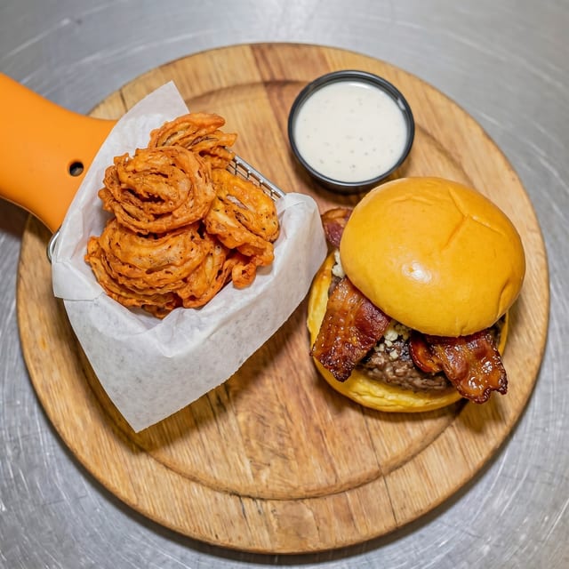 Black N Blue Burger.