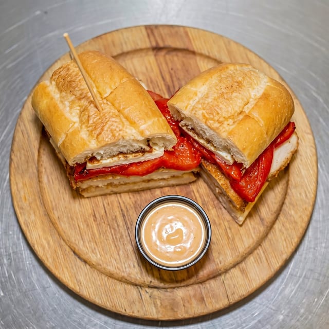 Grandma's Chicken Sandwich.