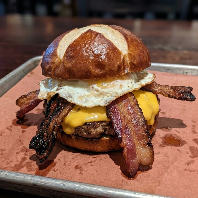 Breakfast Burger.